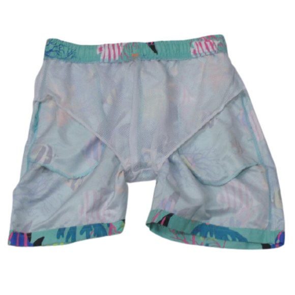 U.S. Surf Club Men's Fish Print Swim Trunks Size L - Picture 7 of 8